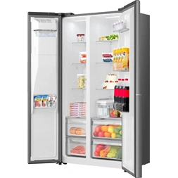 Gorenje NRS917E61X inox, No Frost, Side-by-Side, hűtőszekrény