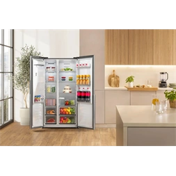 Gorenje NRS917E61X inox, No Frost, Side-by-Side, hűtőszekrény