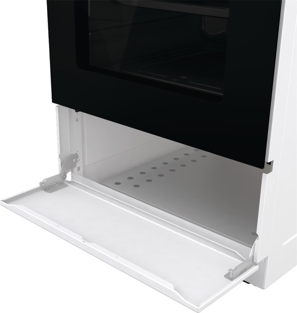 Mora P2241AW1 fehér, szabadonálló, gáz, kombinált, főzőzóna:4, sütőtér:61L, tűzhely