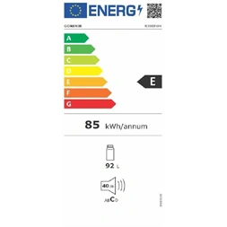 Gorenje R39EPW4 fehér, egyajtós, Hűtő:92L, hűtőszekrény (Használt - B)