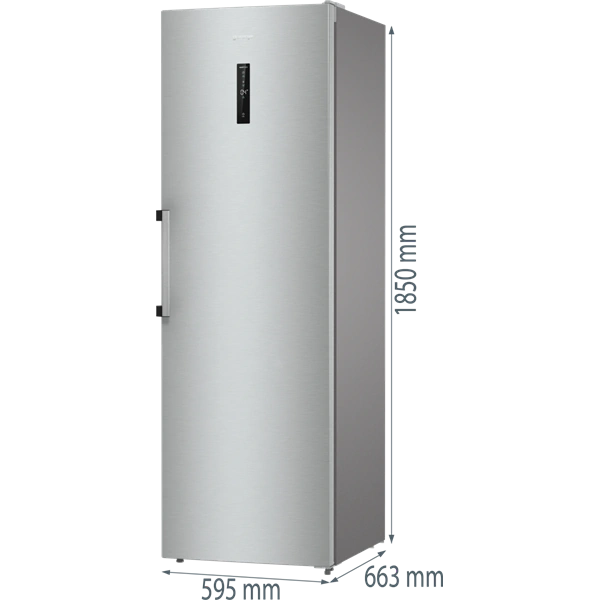 Gorenje R619DAXL6 inox, egyajtós, Hűtő:398L, hűtőszekrény
