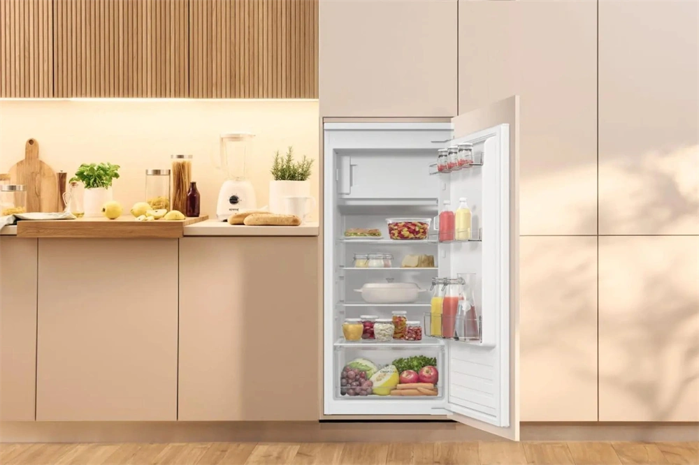 Gorenje RBI512E21 egyajtós, beépíthető, Hűtő:163L, Fagyasztó:16L, hűtőszekrény