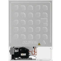 Gorenje RBIU609EA1 fehér, mini beépíthető, Hűtő:104L, Fagyasztó:17L, hűtőszekrény