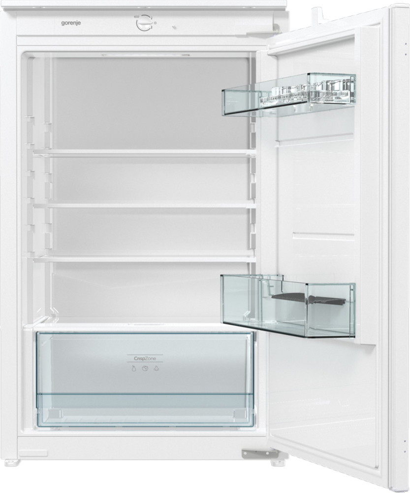 Gorenje RI4092E1 egyajtós, beépíthető, Hűtő:131L, hűtőszekrény