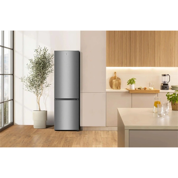 Gorenje RK418DPS4I ezüst, alulfagyasztós, kombinált hűtőszekrény