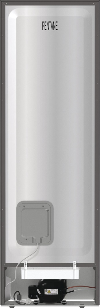 Gorenje RK6191ES4 inox, alulfagyasztós, Hűtő:205L, Fagyasztó:109L, hűtőszekrény