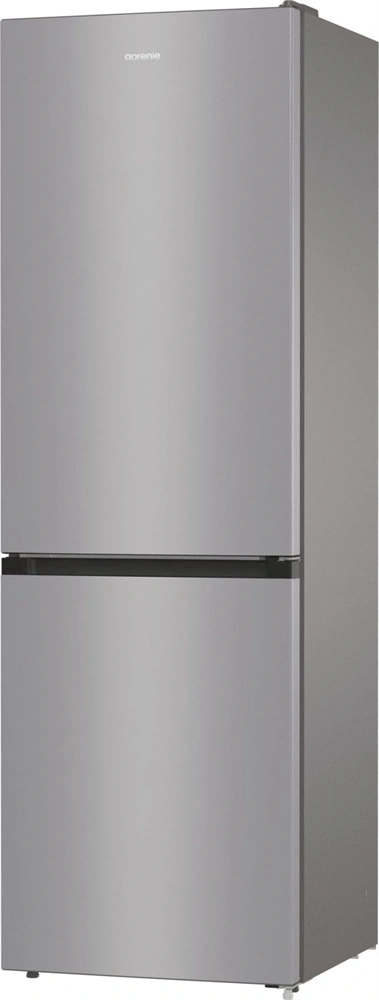 Gorenje RK6192ES4 fémszürke, alulfagyasztós, Hűtő:208L, Fagyasztó:112L, hűtőszekrény (Használt - B)