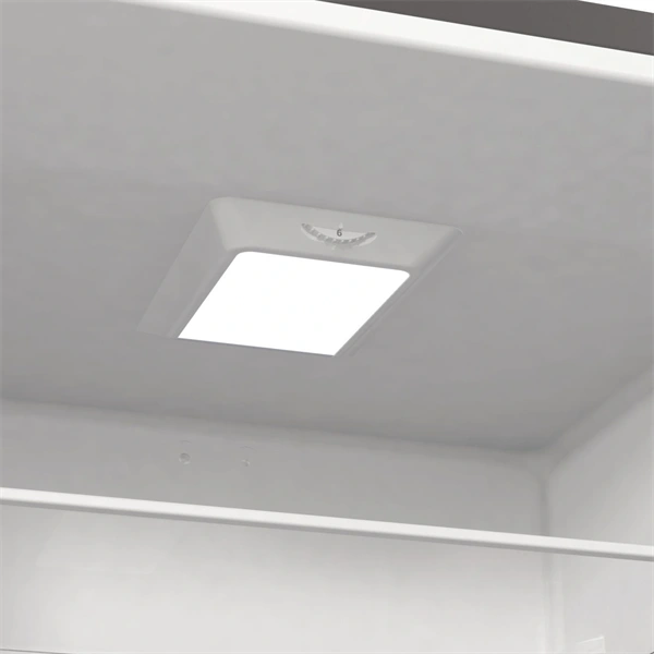 Gorenje RK6192ES4 fémszürke, alulfagyasztós, Hűtő:208L, Fagyasztó:112L, hűtőszekrény (Használt - B)