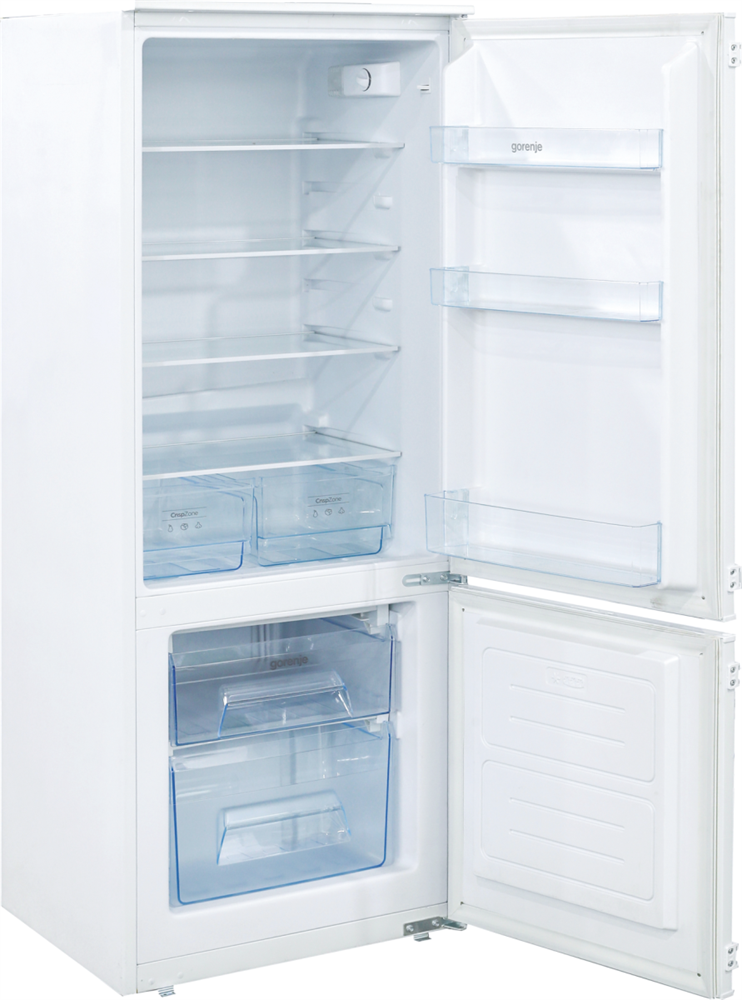Gorenje RKI415EP1 alulfagyasztós, beépíthető, Hűtő:162L, Fagyasztó:50L, hűtőszekrény