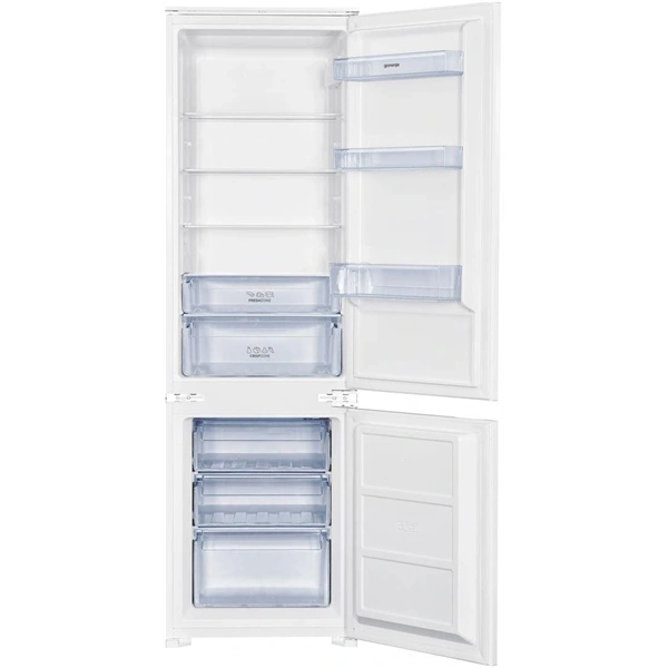 Gorenje RKI517EP1 beépíthető,alulfagyasztós, Hűtő:183L, Fagyasztó:67L, hűtőszekrény