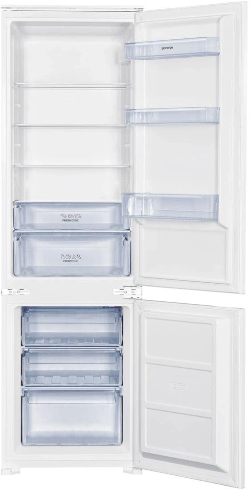Gorenje RKI517EP1 beépíthető,alulfagyasztós, Hűtő:183L, Fagyasztó:67L, hűtőszekrény
