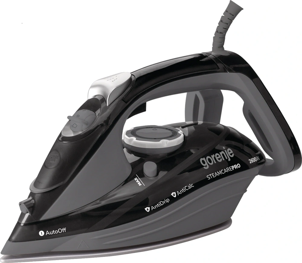 Gorenje SIH2600BKG fekete gőzölős vasaló