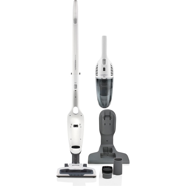 Gorenje SVC180FW 2 az 1-ben akkumulátoros fehér álló porszívó (Újszerű)