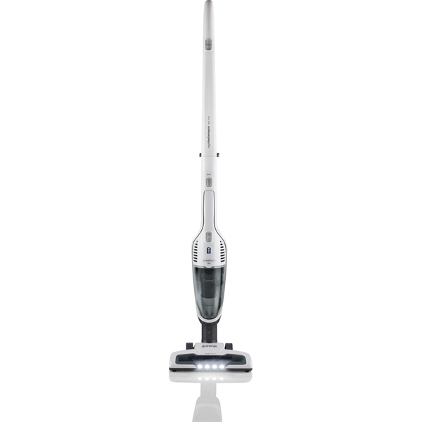 Gorenje SVC180FW 2 az 1-ben akkumulátoros fehér álló porszívó (Újracsomagolt)