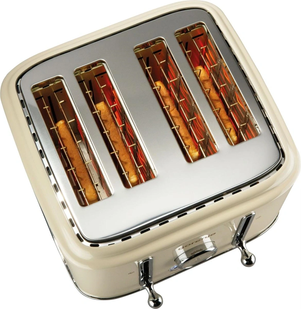 Gorenje T2300CLIN bézs 4 szeletes retro kenyérpirító