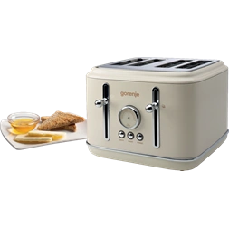 Gorenje T2300CLIN bézs 4 szeletes retro kenyérpirító