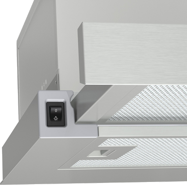 Gorenje TH60E3X inox, szabadonálló, hagyományos, méret:60 cm, teleszkópos, zajszint:67 dB, páraelszívó
