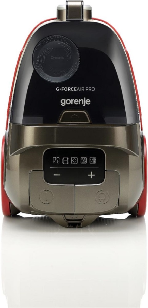 Gorenje VCEA03GAPRACY homok-piros porzsák nélküli porszívó