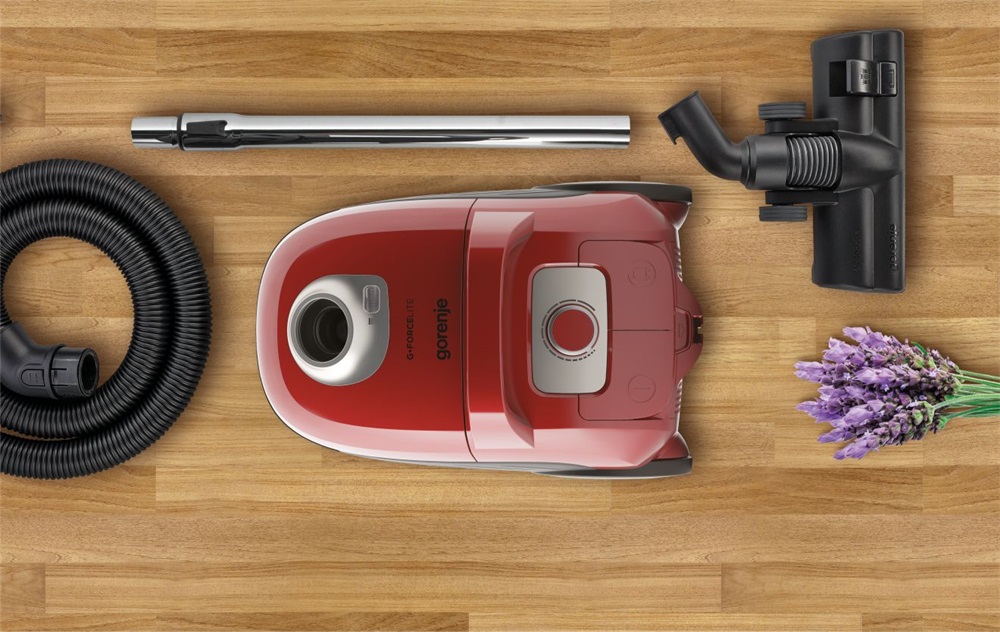 Gorenje VCEA23GLR piros porzsákos porszívó