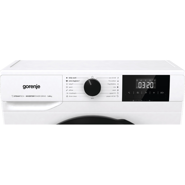Gorenje W1NGPI61SBS elöltöltős mosógép