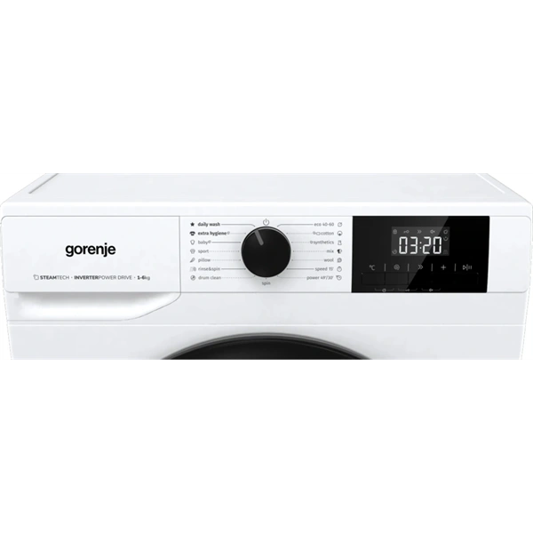 Gorenje W3NGPI61SAS fehér, elöltöltős, keskeny, max. 1000ford., 6kg mosógép