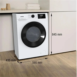 Gorenje W3NGPI72SAS fehér, elöltöltős, 7 kg, 1200 ford./perc, mosógép