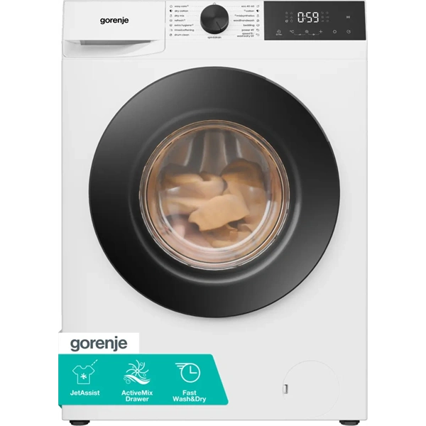 Gorenje WDG2PS954A1D2 fehér, elöltöltős, 9 kg/5 kg, 1400 ford./perc, mosó-szárítógép