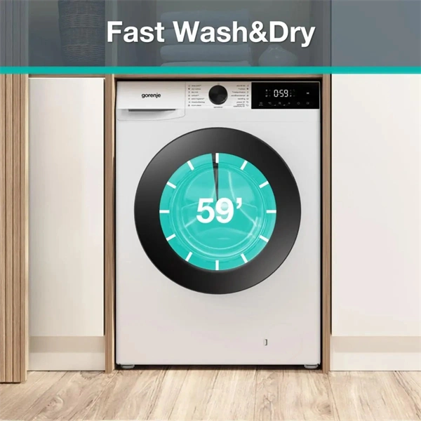 Gorenje WDG2PS954A1D2 fehér, elöltöltős, 9 kg/5 kg, 1400 ford./perc, mosó-szárítógép
