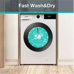 Gorenje WDG2PS954A1D2 fehér, elöltöltős, 9 kg/5 kg, 1400 ford./perc, mosó-szárítógép