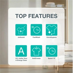 Gorenje WG2PS72A12 fehér, elöltöltős, 7 kg, 1200 ford./perc, mosógép