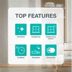 Gorenje WG494A11 fehér, elöltöltős, 9 kg, 1400 ford./perc, WiFi, mosógép