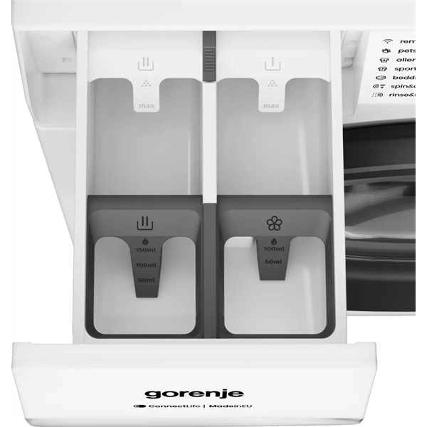 Gorenje WG494A11 fehér, elöltöltős, 9 kg, 1400 ford./perc, WiFi, mosógép