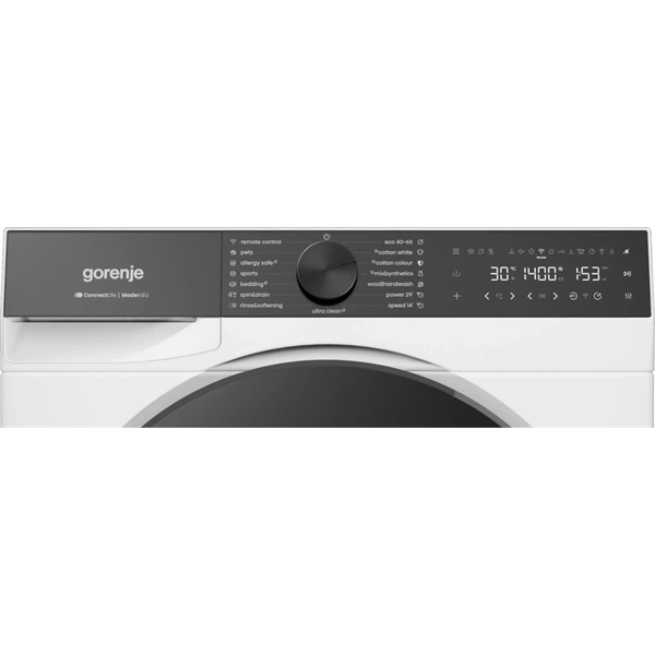 Gorenje WG614A4P1 fehér, elöltöltős, 10 kg, 1400 ford./perc, mosógép