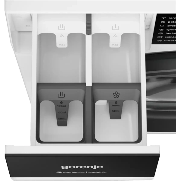 Gorenje WG614A4P1 fehér, elöltöltős, 10 kg, 1400 ford./perc, mosógép