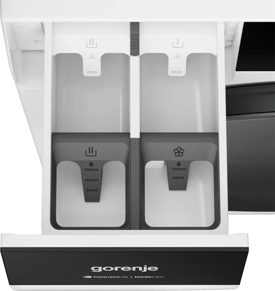 Gorenje WG894A25 fehér, elöltöltős, 9 kg, 1400 ford./perc, WiFi, gőzfunkció, mosógép
