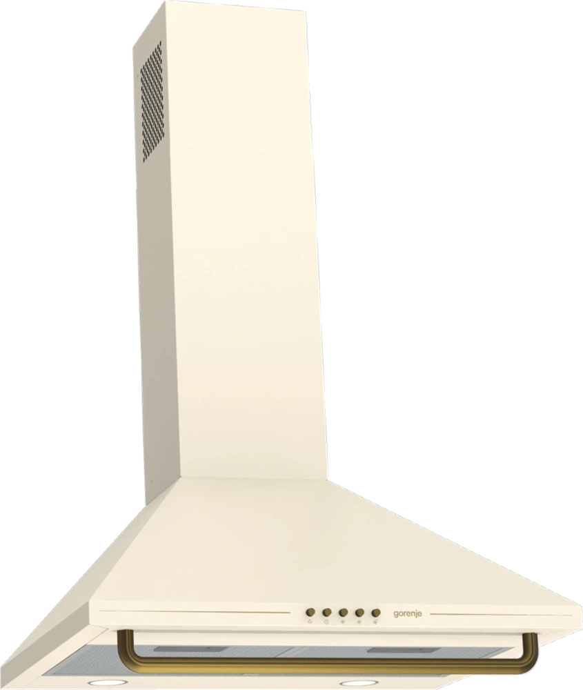 Gorenje WHC63CLI elefántcsontszín, fali, méret:60cm, zajszint:70dB, páraelszívó