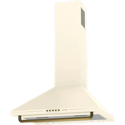 Gorenje WHC63CLI elefántcsontszín, fali, méret:60cm, zajszint:70dB, páraelszívó