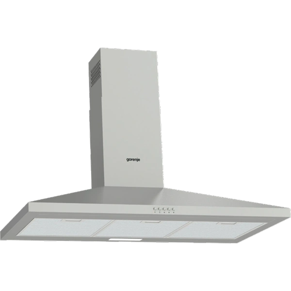 Gorenje WHC929E4X inox, fali kürtős, méret:90cm, zajszint:65dB, páraelszívó