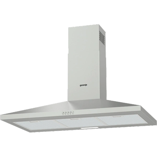Gorenje WHC929E4X inox, fali kürtős, méret:90cm, zajszint:65dB, páraelszívó