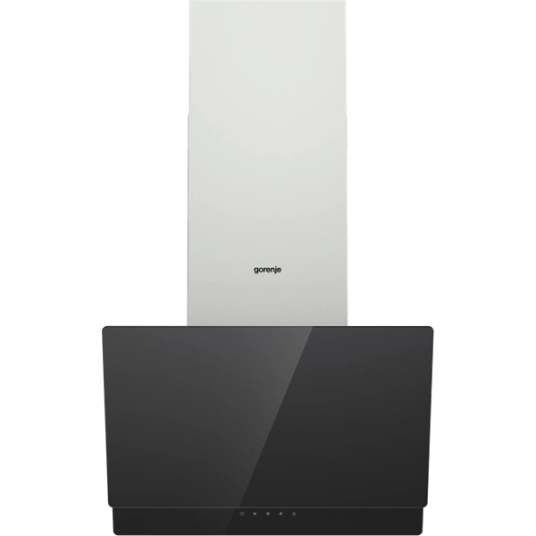 Gorenje WHI649EXBG inox-fekete, kürtős, méret:60cm, zajszint:63dB, páraelszívó