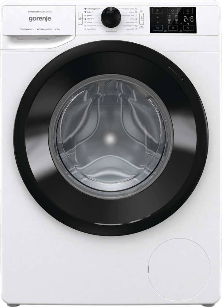 Gorenje WNEI74AS fehér, elöltöltős, max.1400ford., 7 kg, mosógép