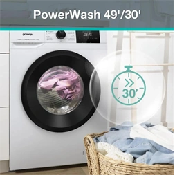 Gorenje WNGPI62SAS fehér, elöltöltős, 6 kg, mosógép