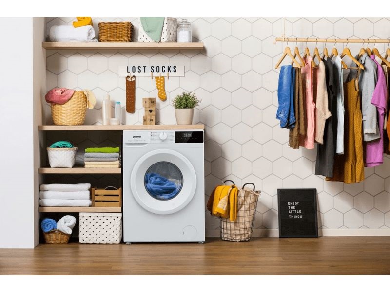 Gorenje WNHPI62SCS fehér, elöltöltős, keskeny, max.1200ford., 6 kg, mosógép