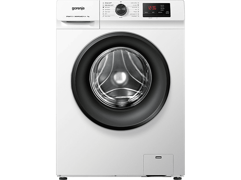 Gorenje WNHVB72SDS fehér, elöltöltős, max.1200ford., 7 kg, mosógép
