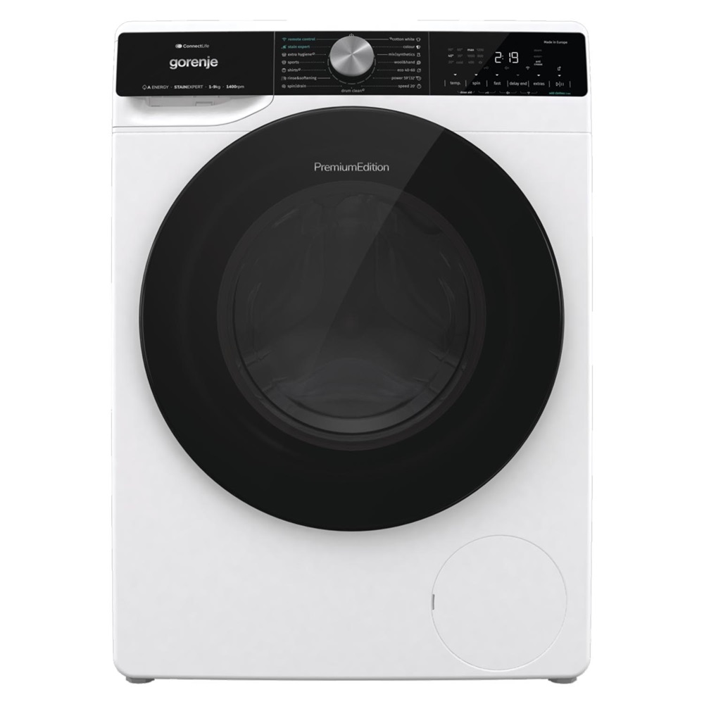 Gorenje WNS94ATWIFI fehér, elöltöltős, max.1400ford., 9 kg, mosógép