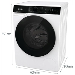 Gorenje WPNA84A2TSWIFI fehér, elöltöltős, max.1400ford., 8kg, mosógép