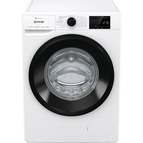 Gorenje WPNEI14A2SWIFI fehér, elöltöltős, max.1400ford., 10 kg, mosógép (Újszerű)