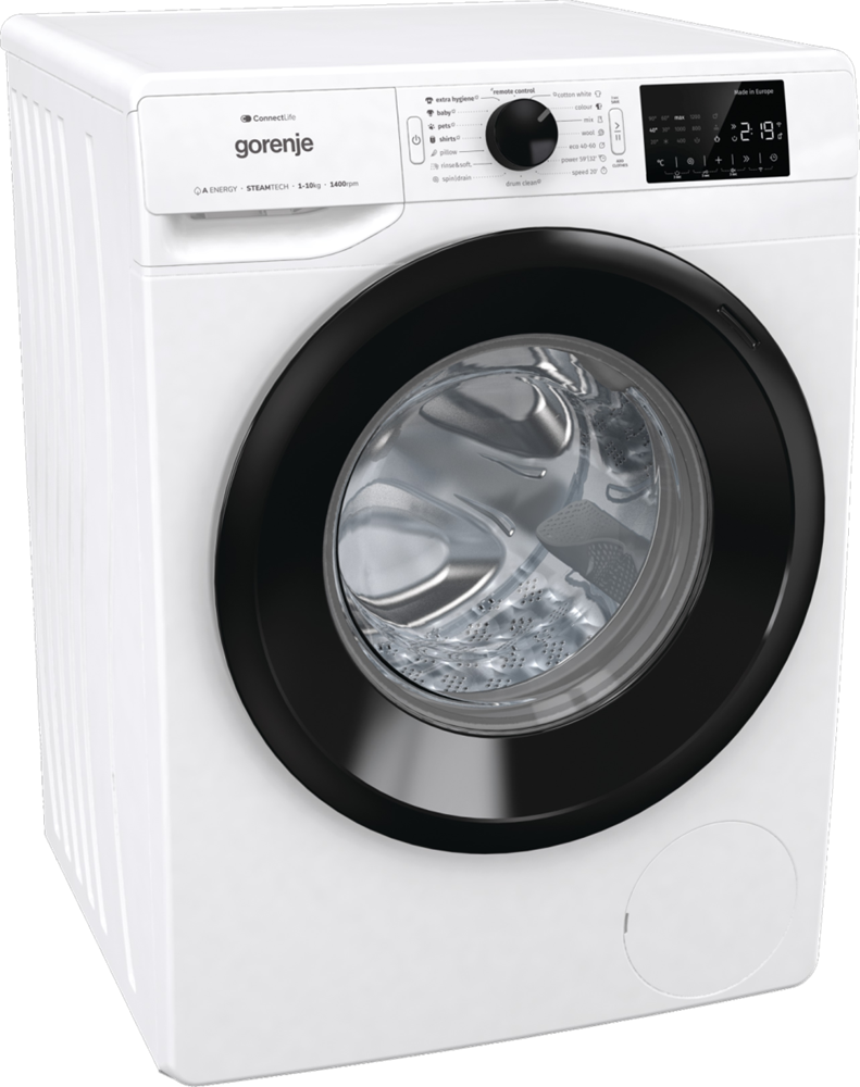 Gorenje WPNEI14A2SWIFI fehér, elöltöltős, max.1400ford., 10 kg, mosógép (Újszerű)
