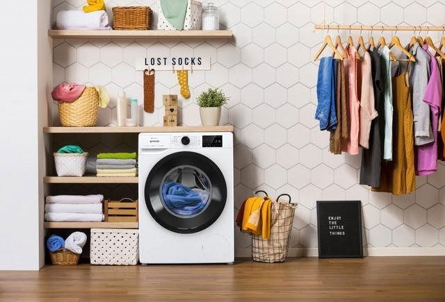 Gorenje WPNEI74A1SWIFI fehér, elöltöltős, max1400ford., 7kg, mosógép (Újszerű)