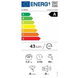 Gorenje WPNEI74ASWIFI fehér, elöltöltős, max.1400ford., 7 kg, mosógép